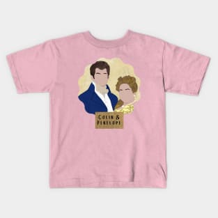 Colin Penelope Bridgerton Season 3 Polin Kids T-Shirt